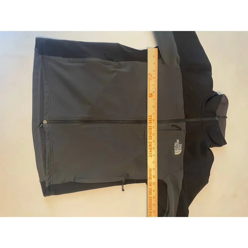 Northface mens medium black and gray jacket